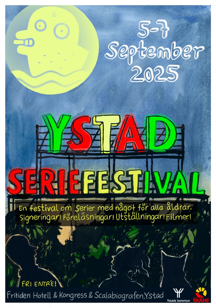 Ystad Seriefestival 5-7 september 2025
